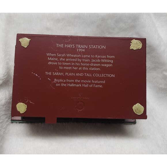 Hallmark Sarah Plain and Tall Prairie House  Collection 1994 Set Vintage Decor - Picture 6 of 10